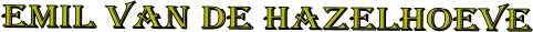 Emil van de hazelhoeve